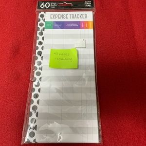 Happy Planner CLASSIC Half Sheet Expense/Bill Tracker (43 sheets)